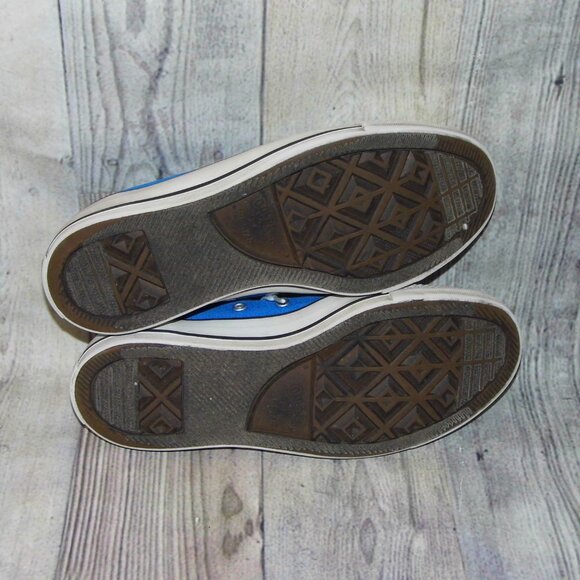 CONVERSE Chuck Taylor All Star OX Blue Sneakers Womens Size 8 - Picture 2 of 7